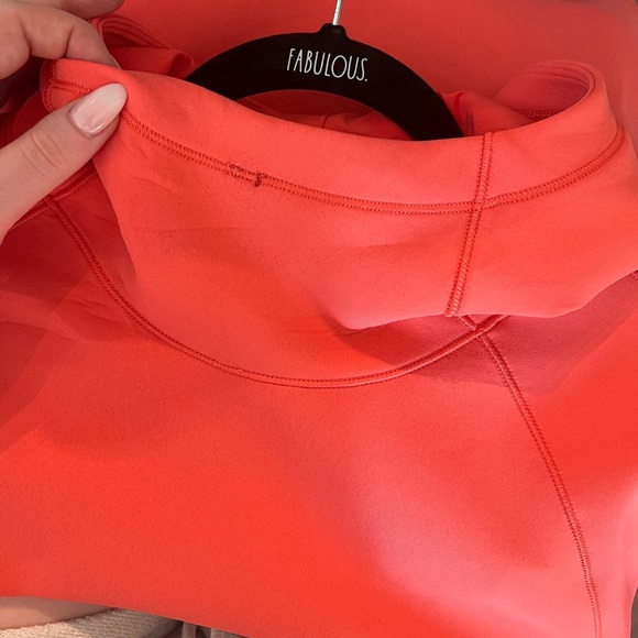 Lululemon high neck hoodie, size 6 worn once - Picture 3 of 4